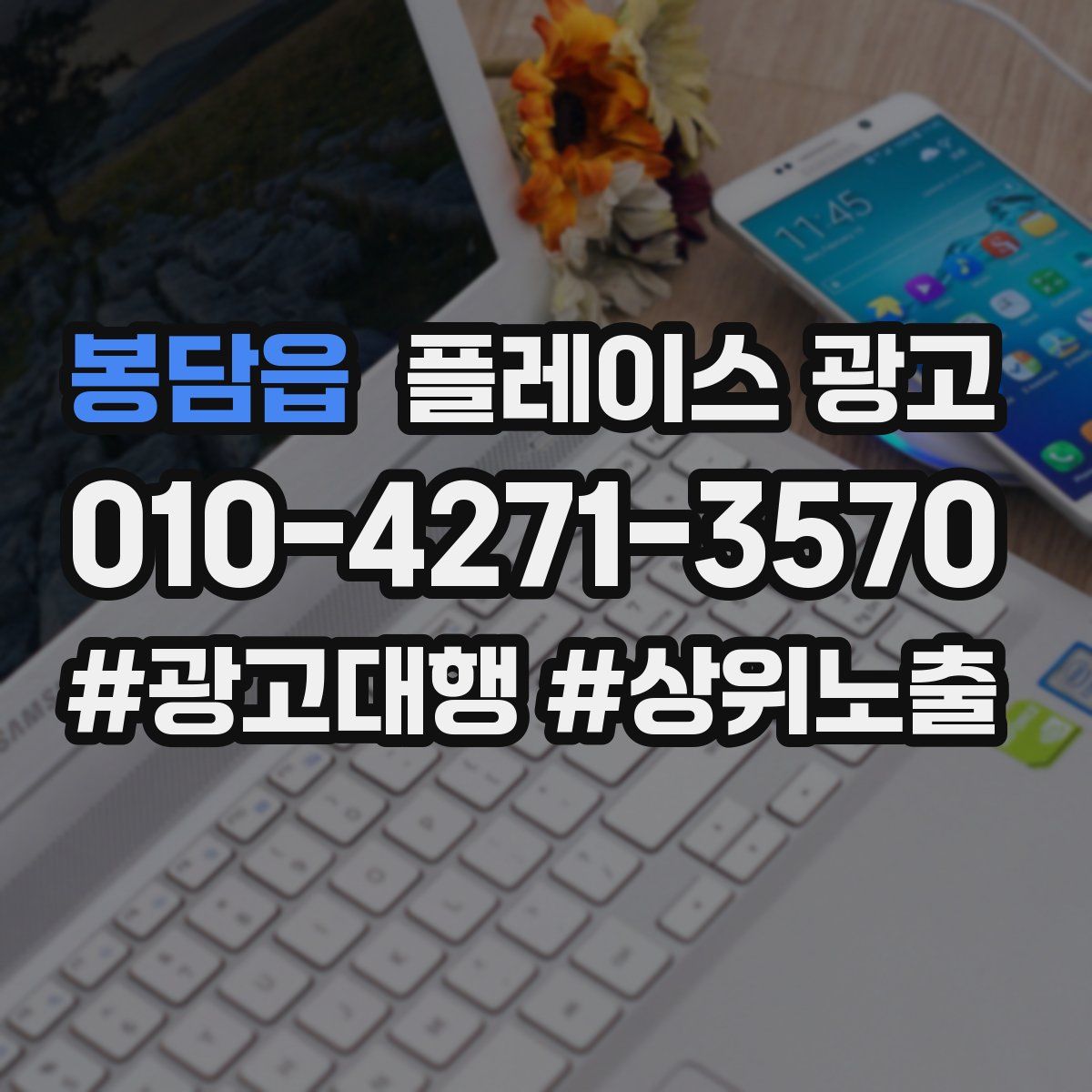 봉담읍 플레이스 광고