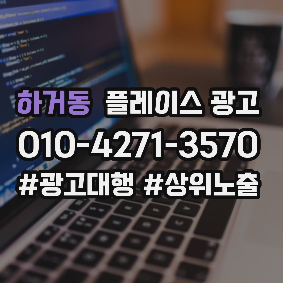 하거동 플레이스 광고