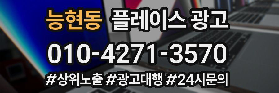 능현동 플레이스 광고
