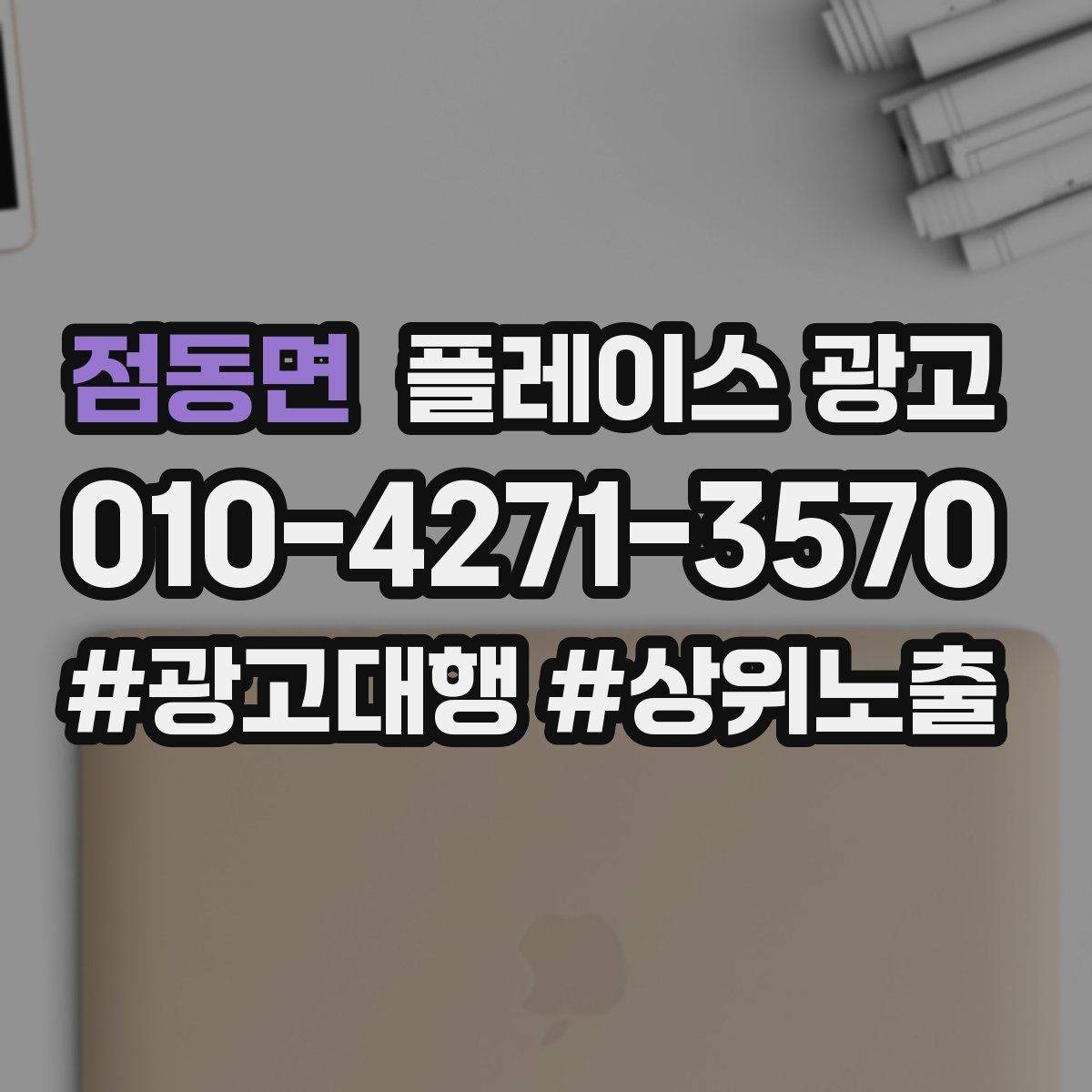 점동면 플레이스 광고