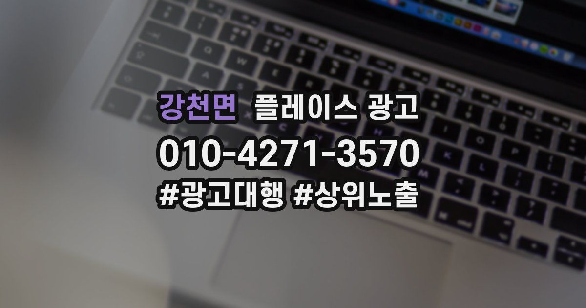 강천면 플레이스 광고