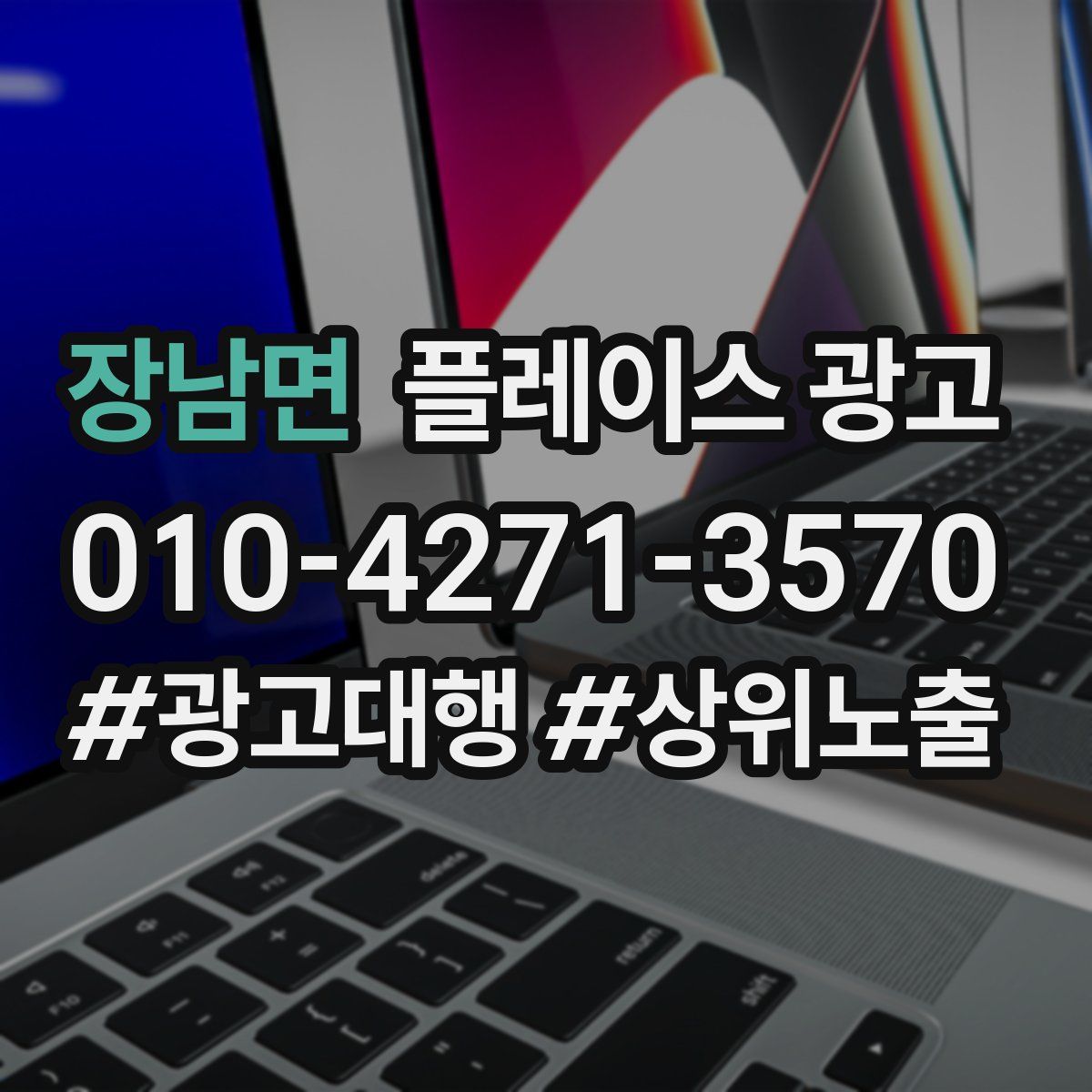 장남면 플레이스 광고
