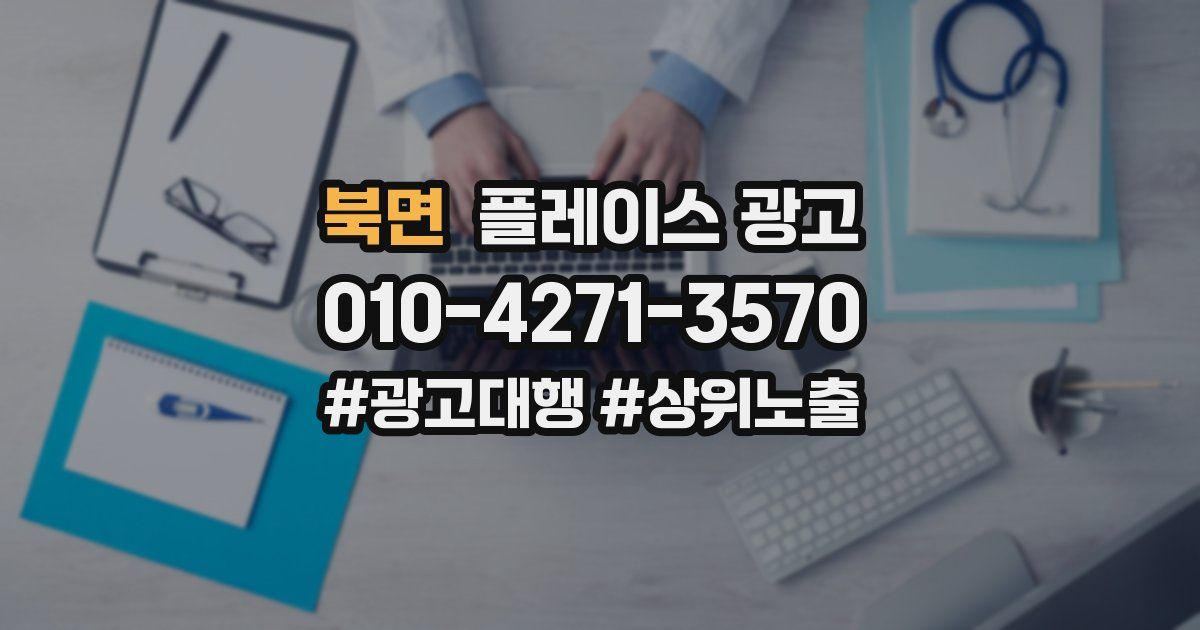 북면 플레이스 광고