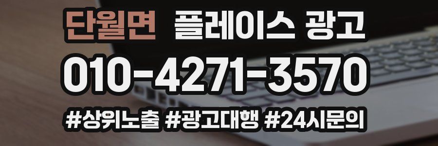 단월면 플레이스 광고