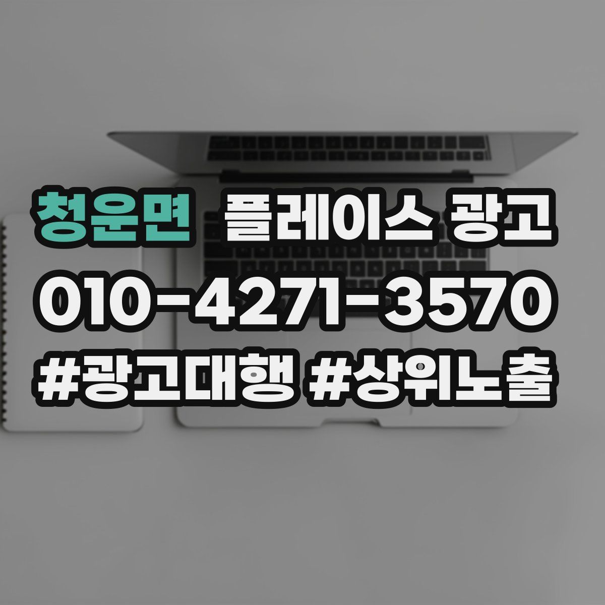 청운면 플레이스 광고