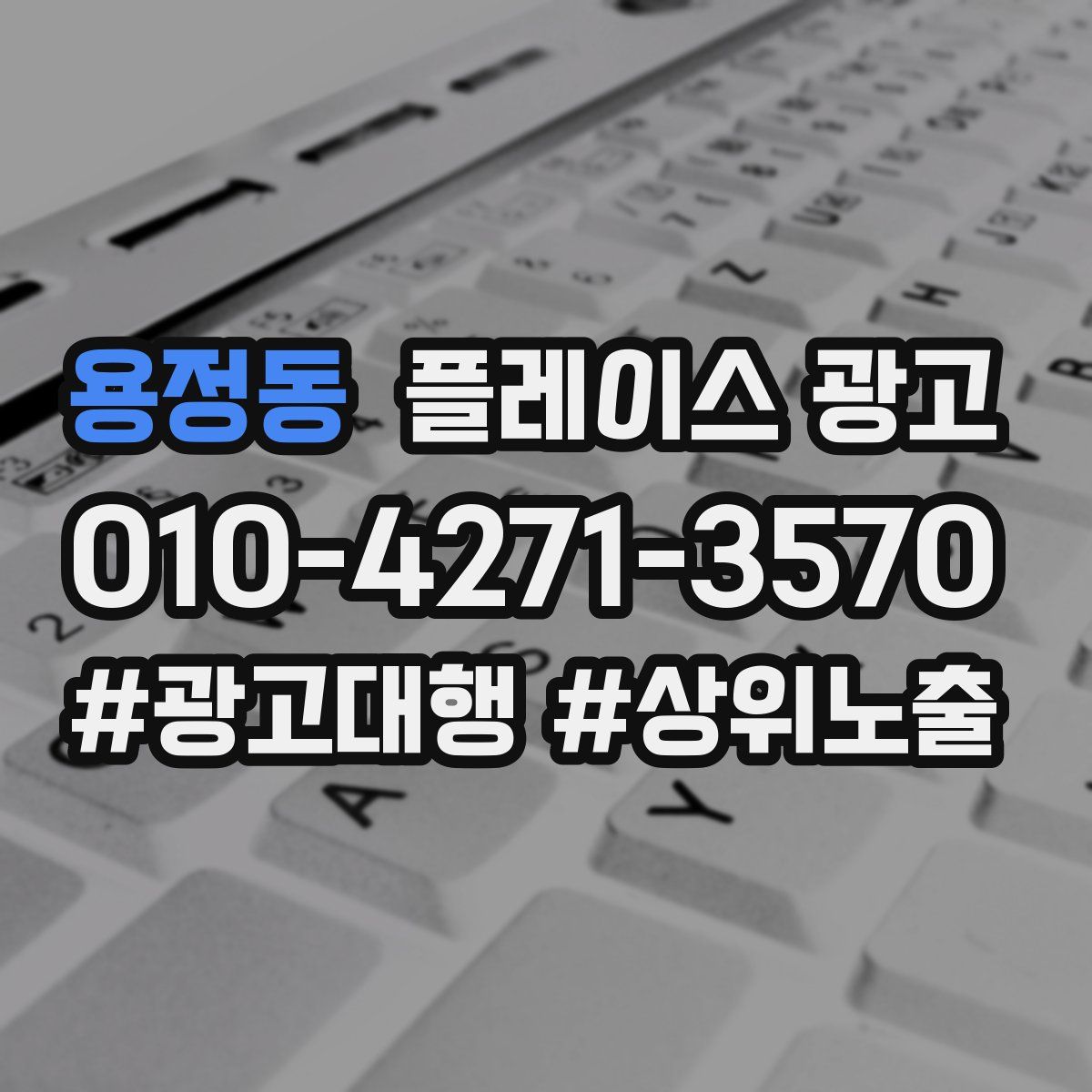 용정동 플레이스 광고