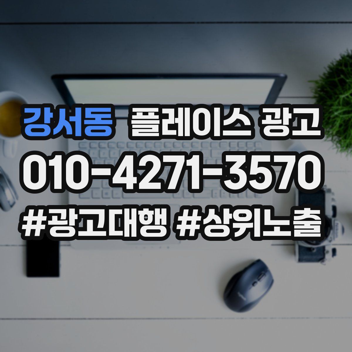 강서동 플레이스 광고