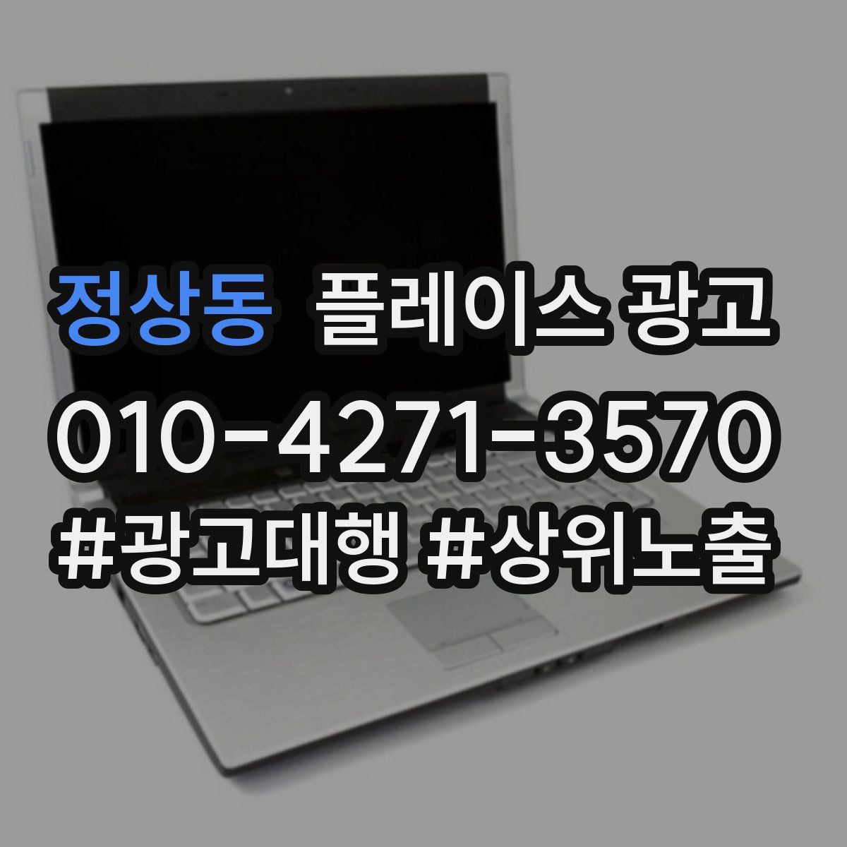 정상동 플레이스 광고