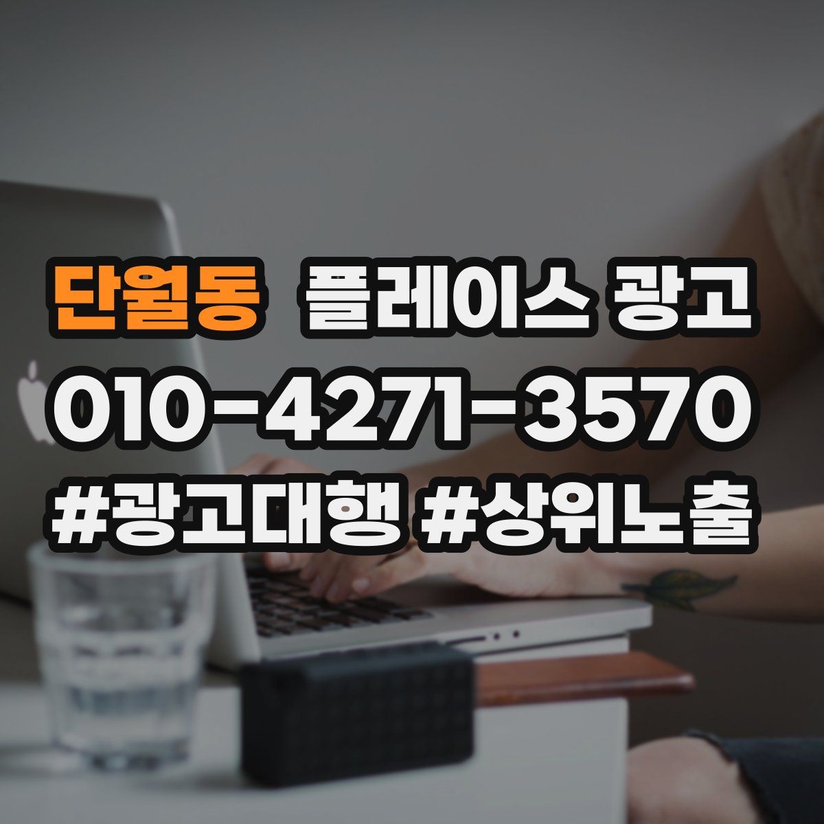 단월동 플레이스 광고