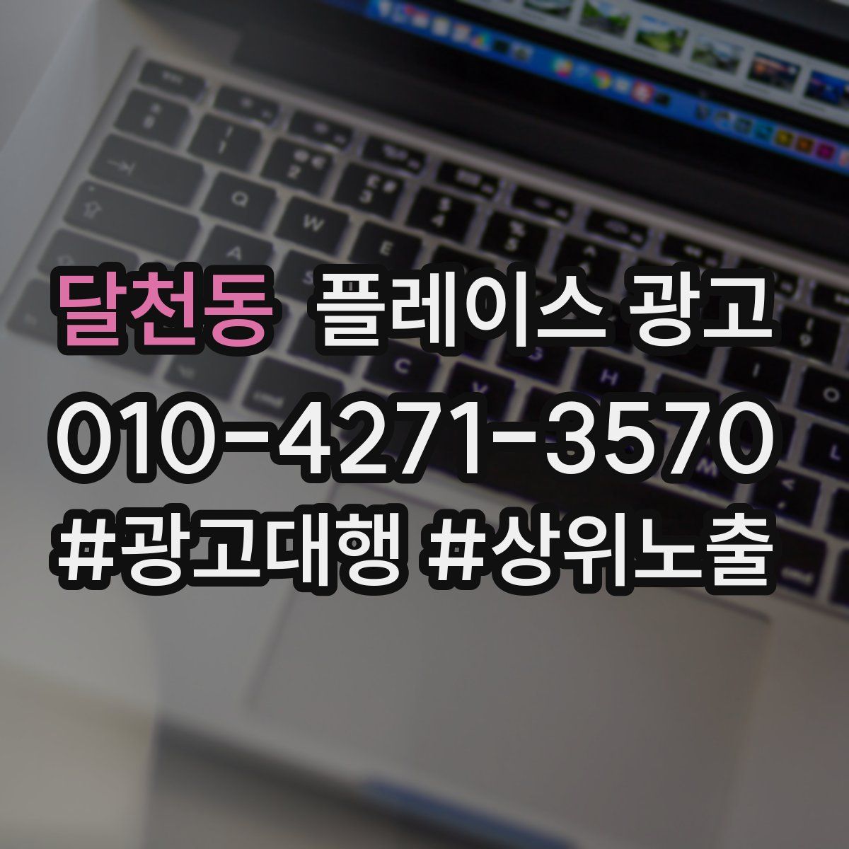달천동 플레이스 광고