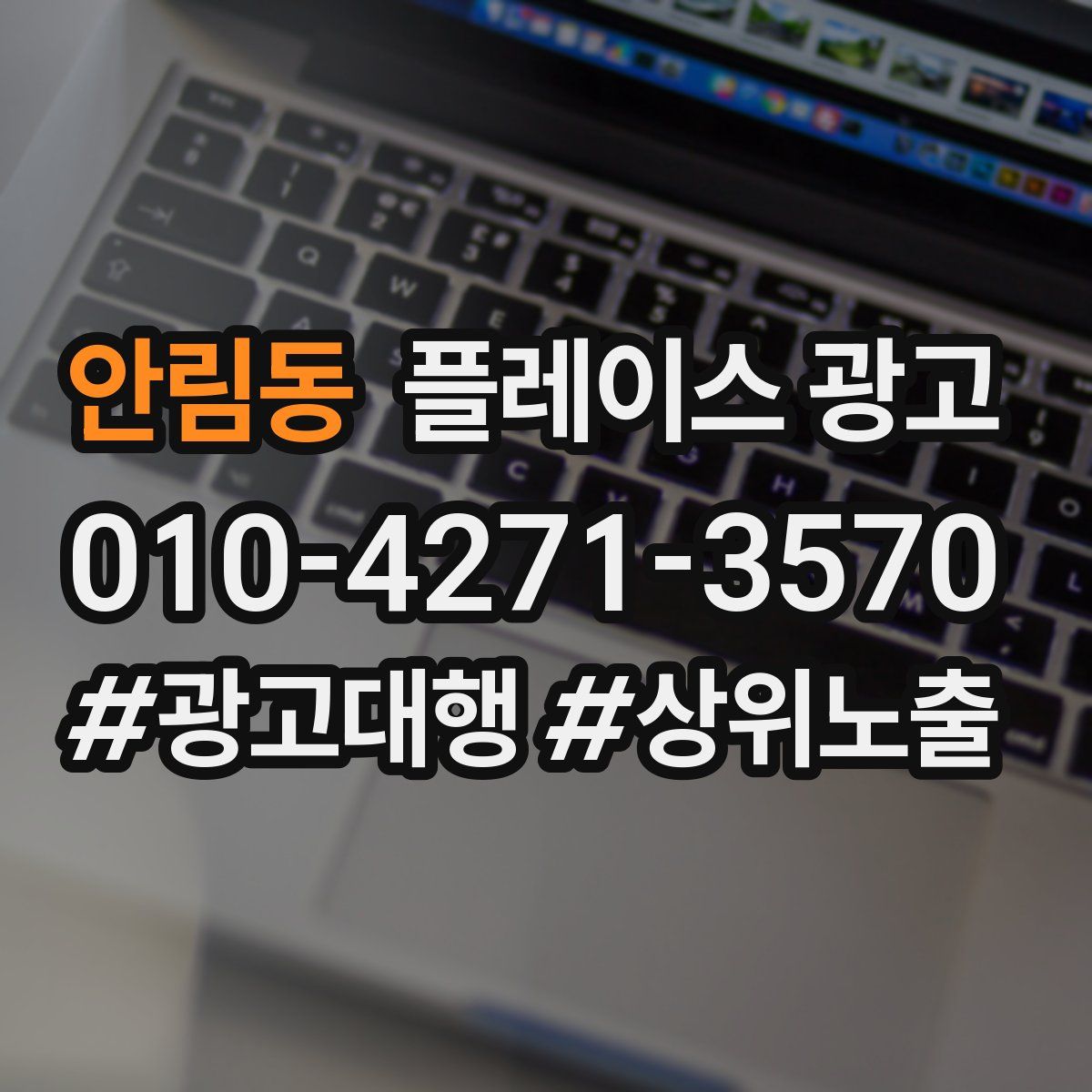 안림동 플레이스 광고