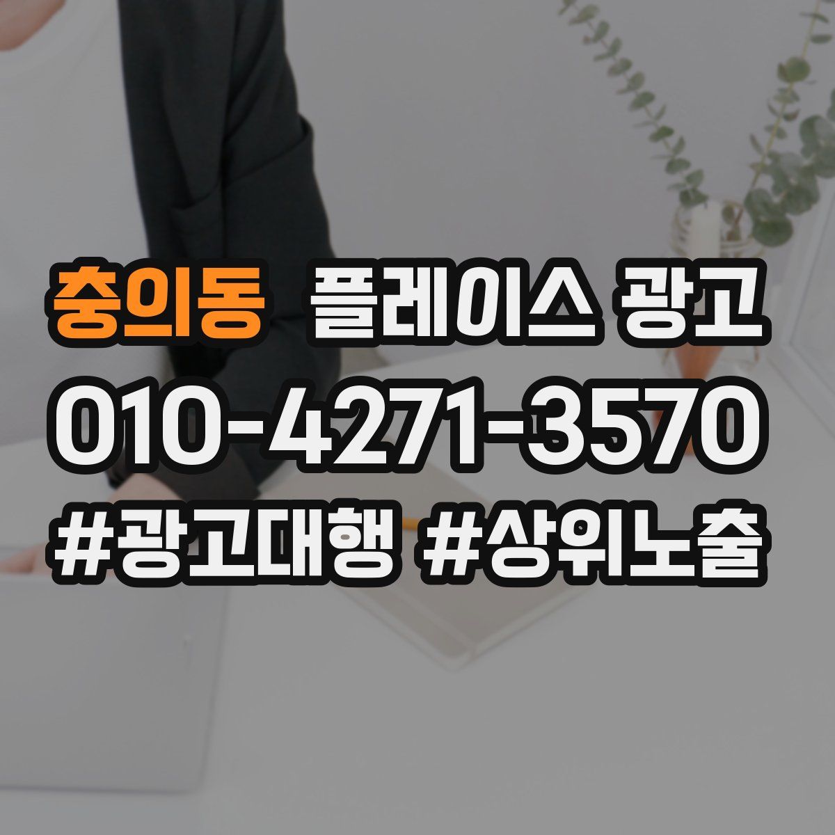 충의동 플레이스 광고