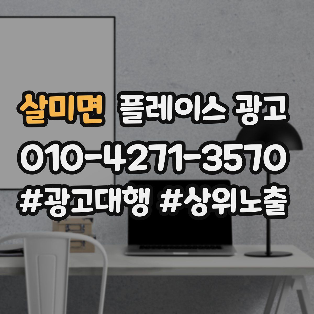 살미면 플레이스 광고