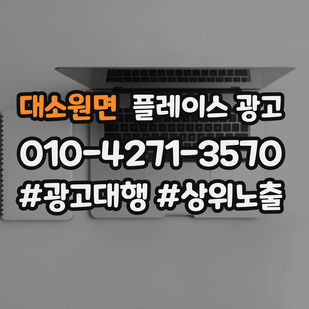 대소원면 플레이스 광고