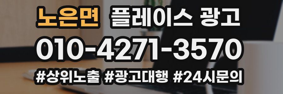 노은면 플레이스 광고