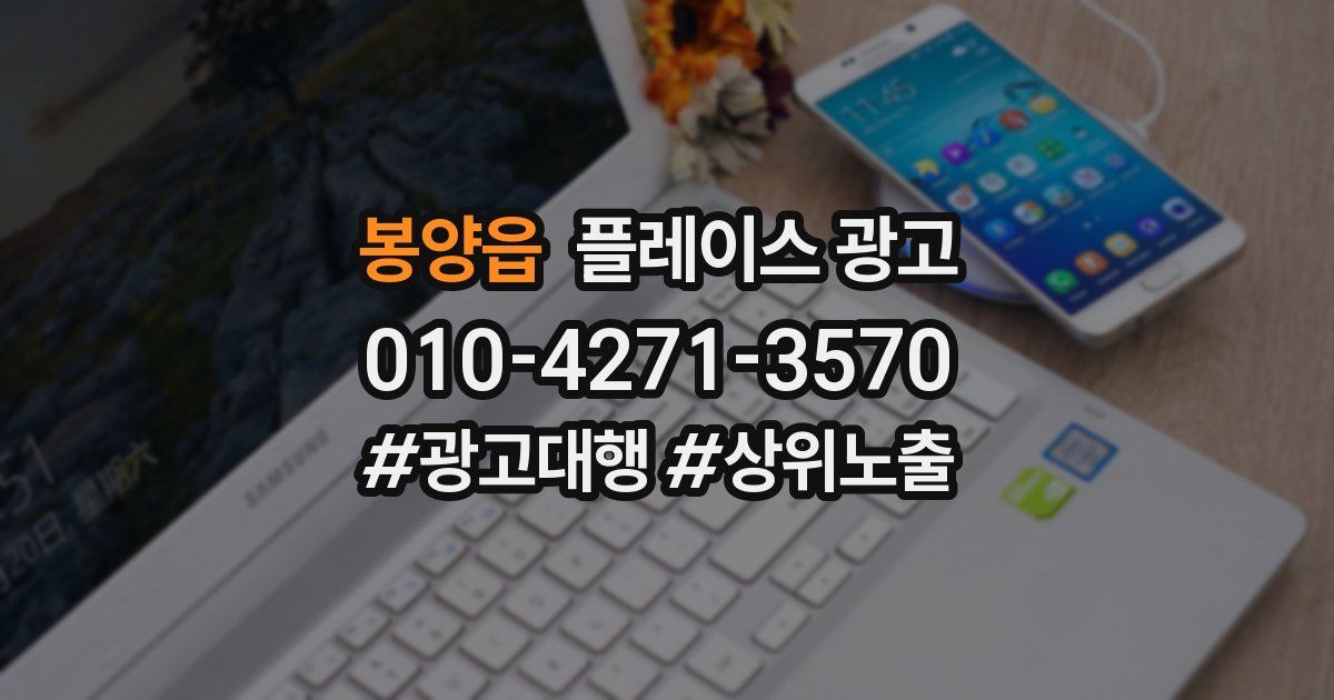 봉양읍 플레이스 광고
