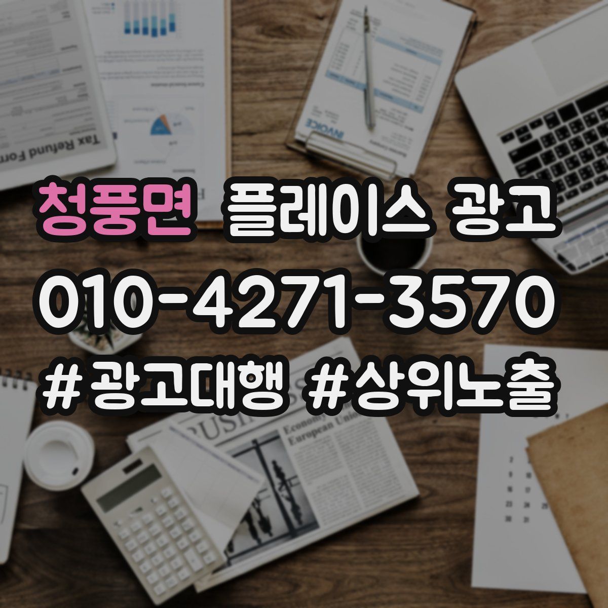 청풍면 플레이스 광고