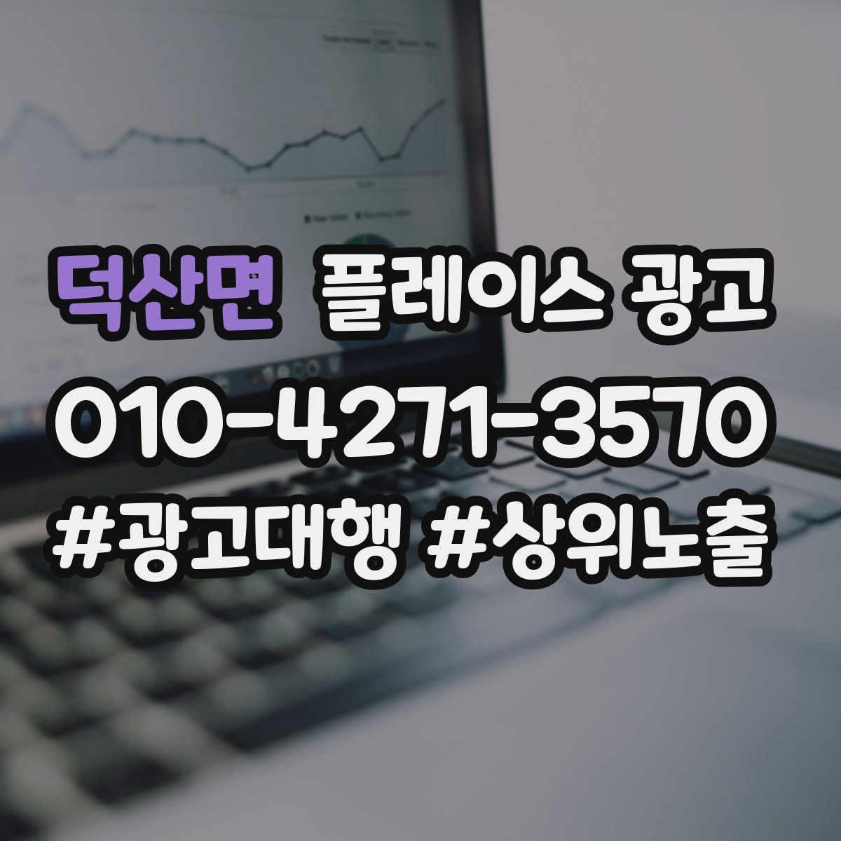 덕산면 플레이스 광고