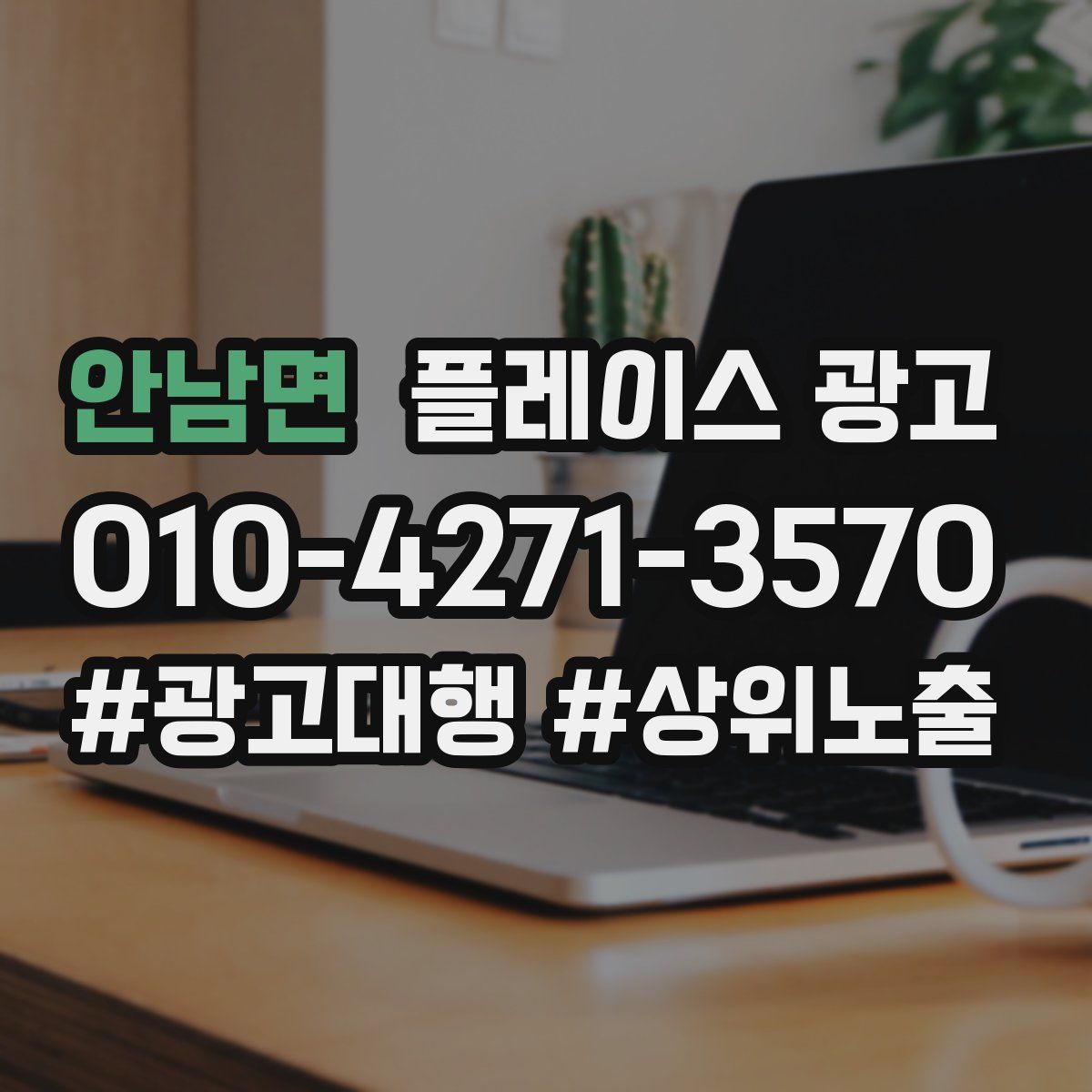 안남면 플레이스 광고