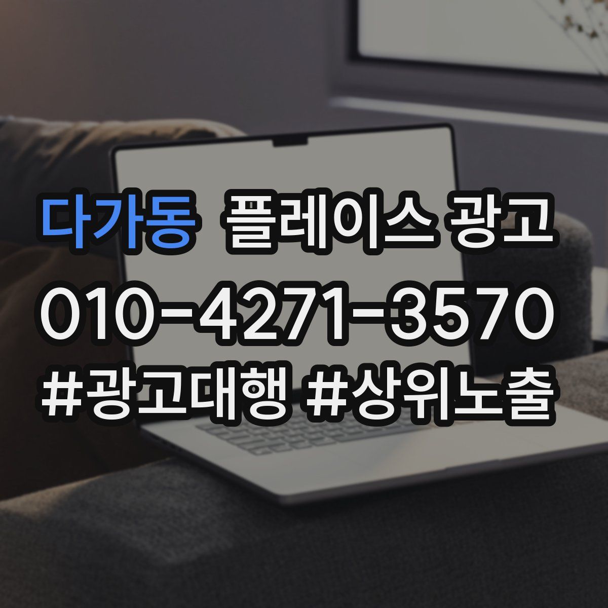 다가동 플레이스 광고