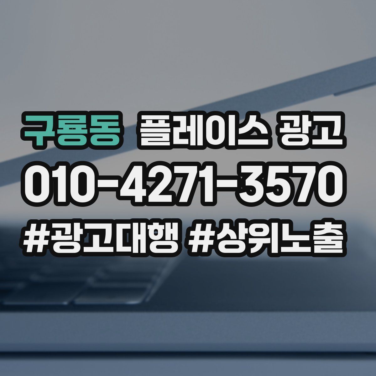구룡동 플레이스 광고