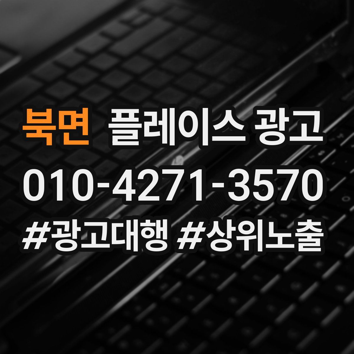 북면 플레이스 광고