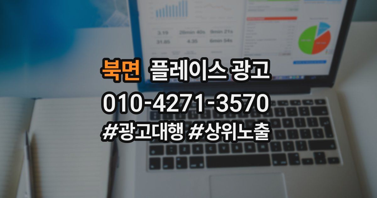 북면 플레이스 광고