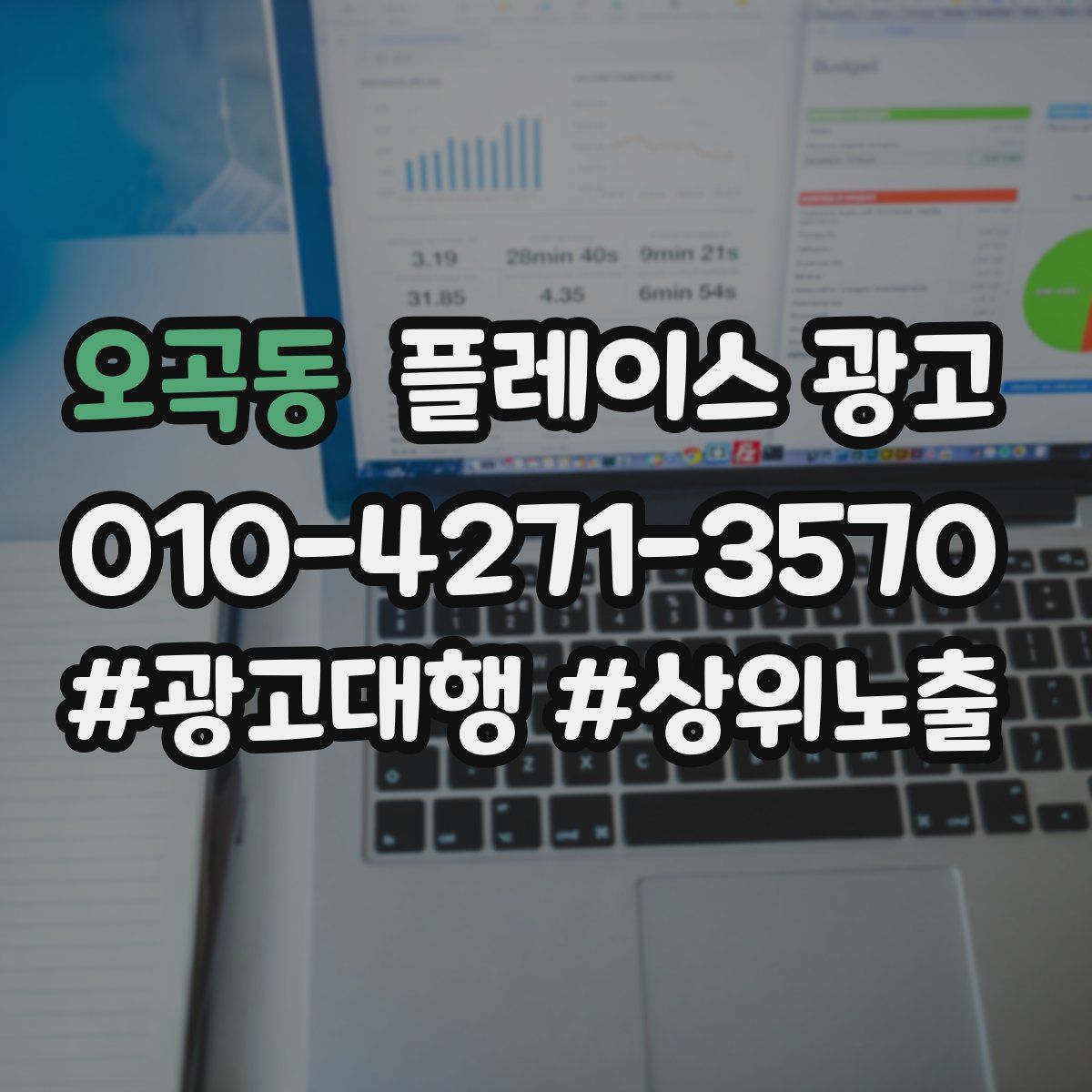 오곡동 플레이스 광고