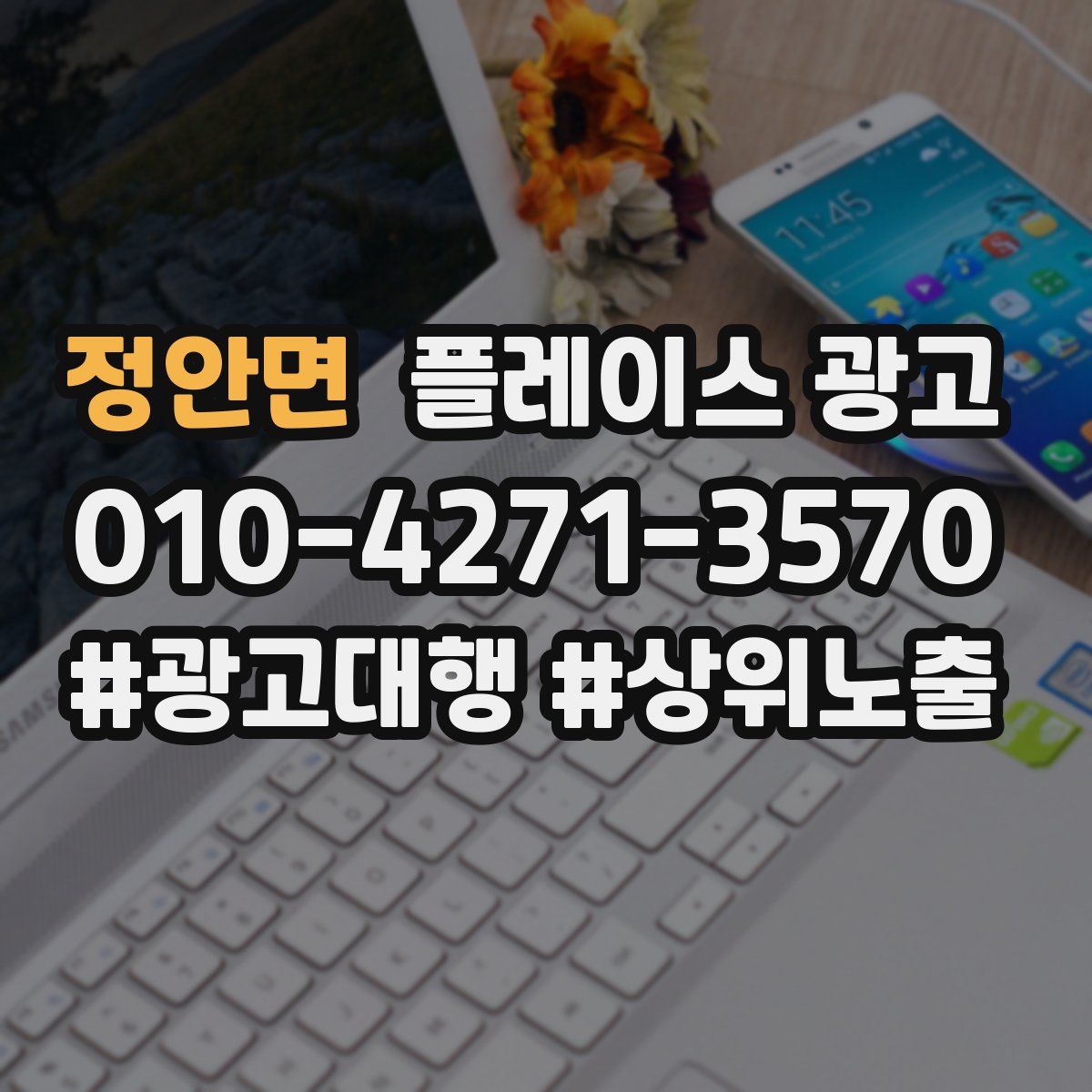 정안면 플레이스 광고