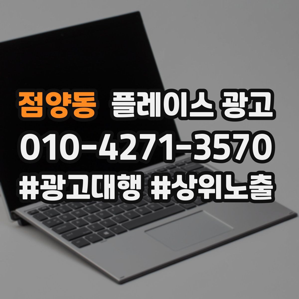 점양동 플레이스 광고