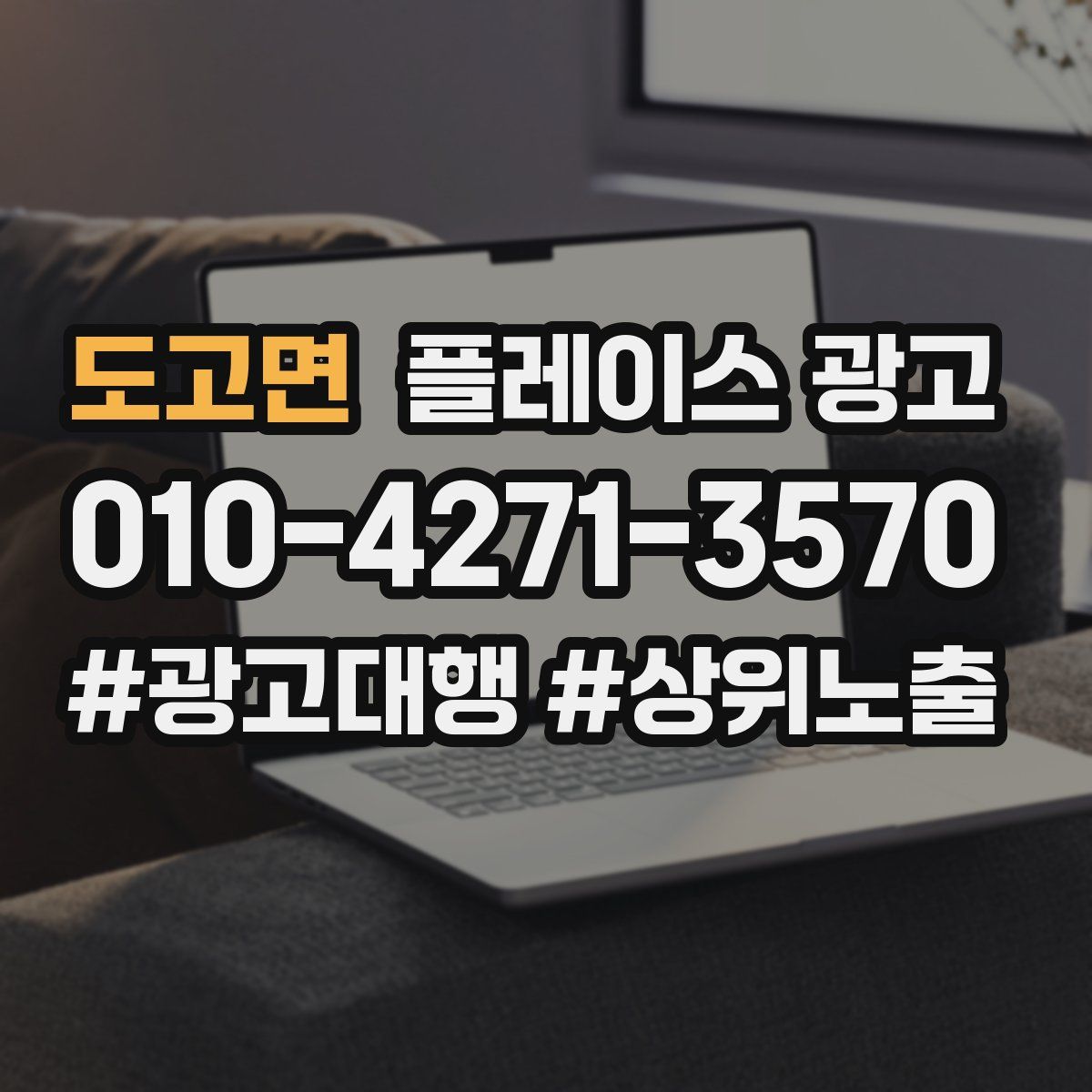 도고면 플레이스 광고