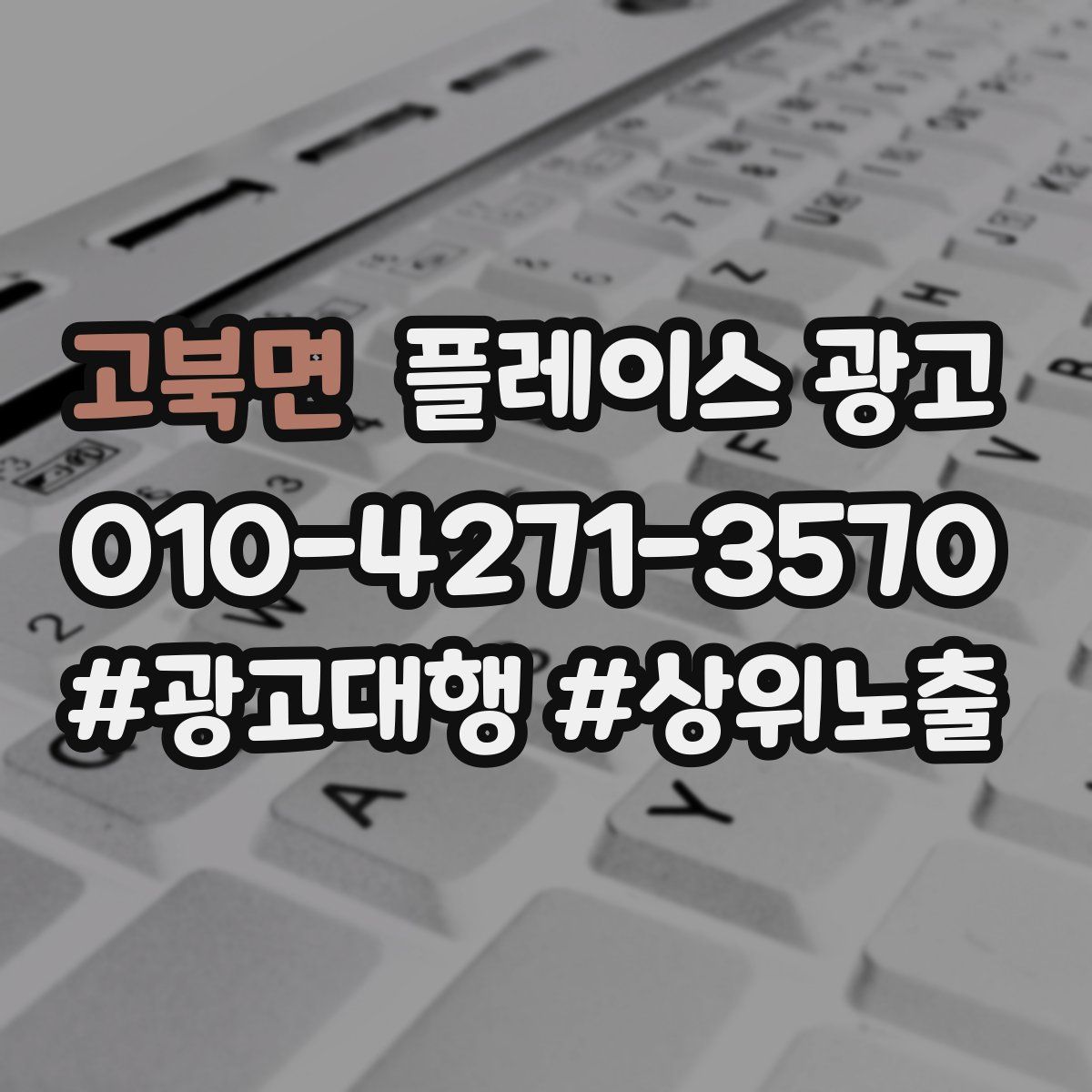 고북면 플레이스 광고