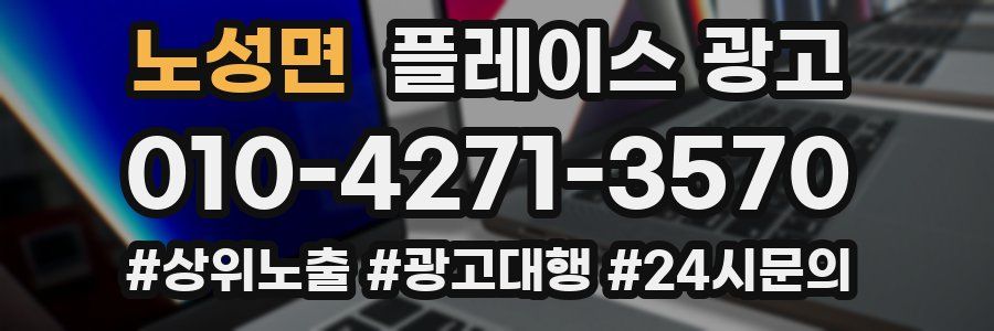 노성면 플레이스 광고