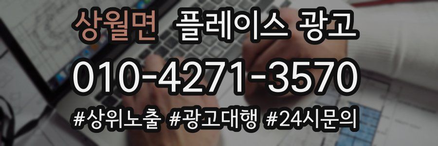 상월면 플레이스 광고