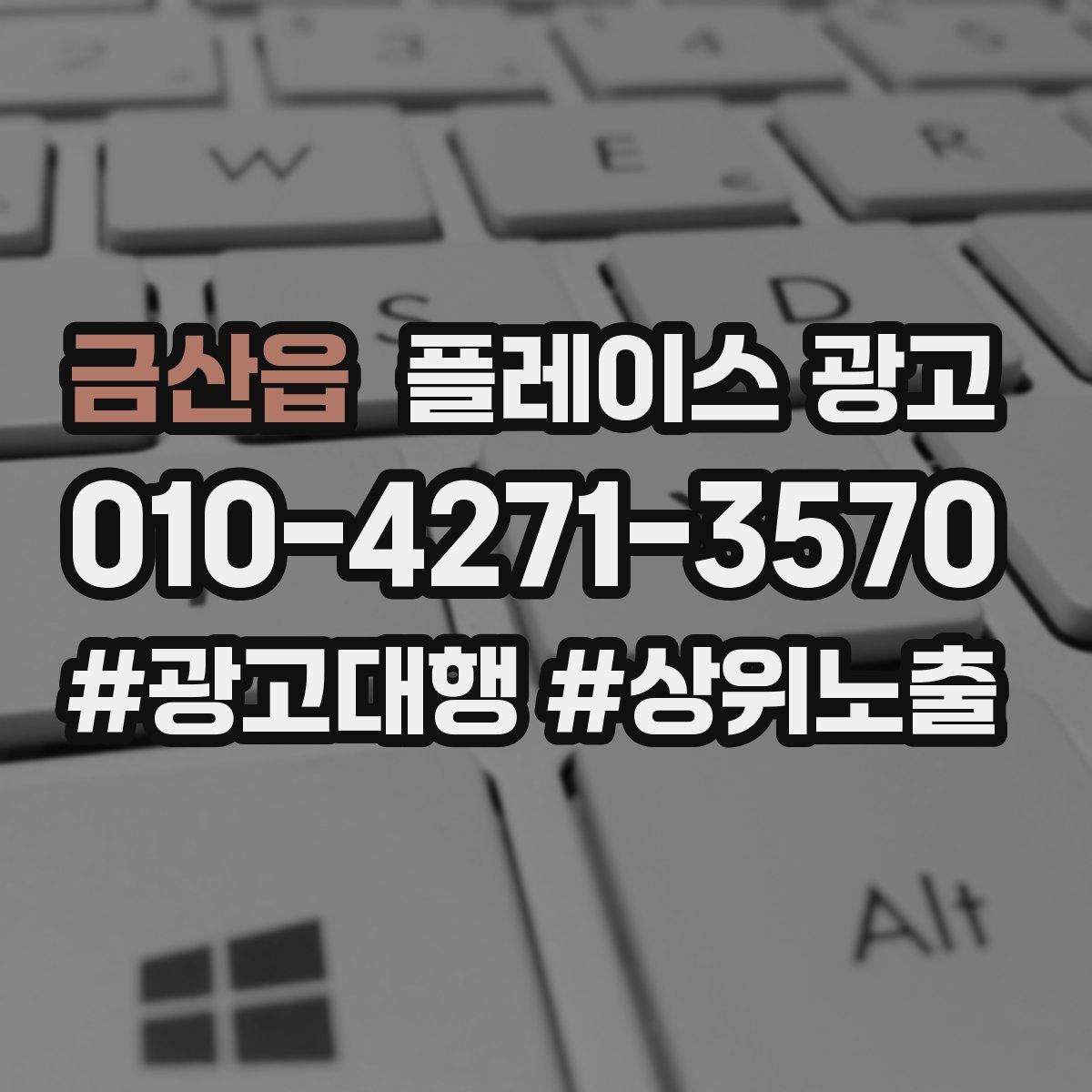 금산읍 플레이스 광고