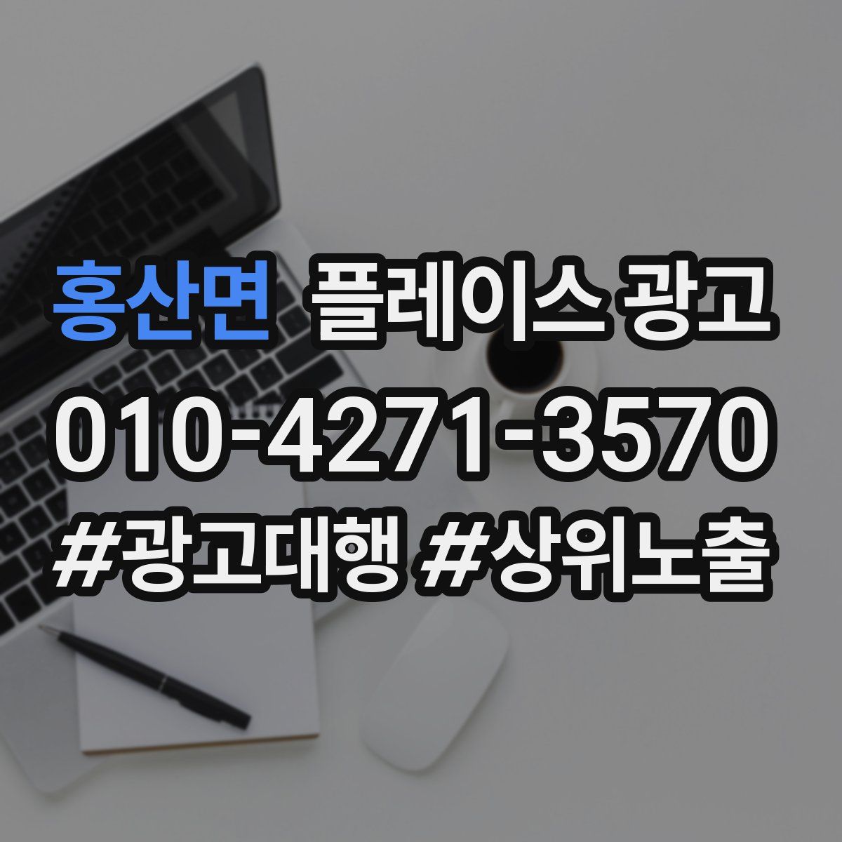 홍산면 플레이스 광고