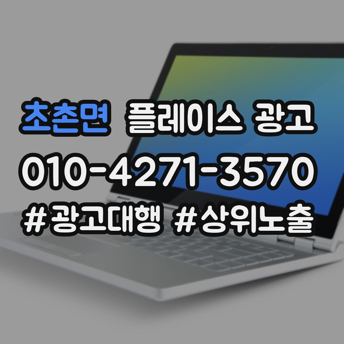 초촌면 플레이스 광고