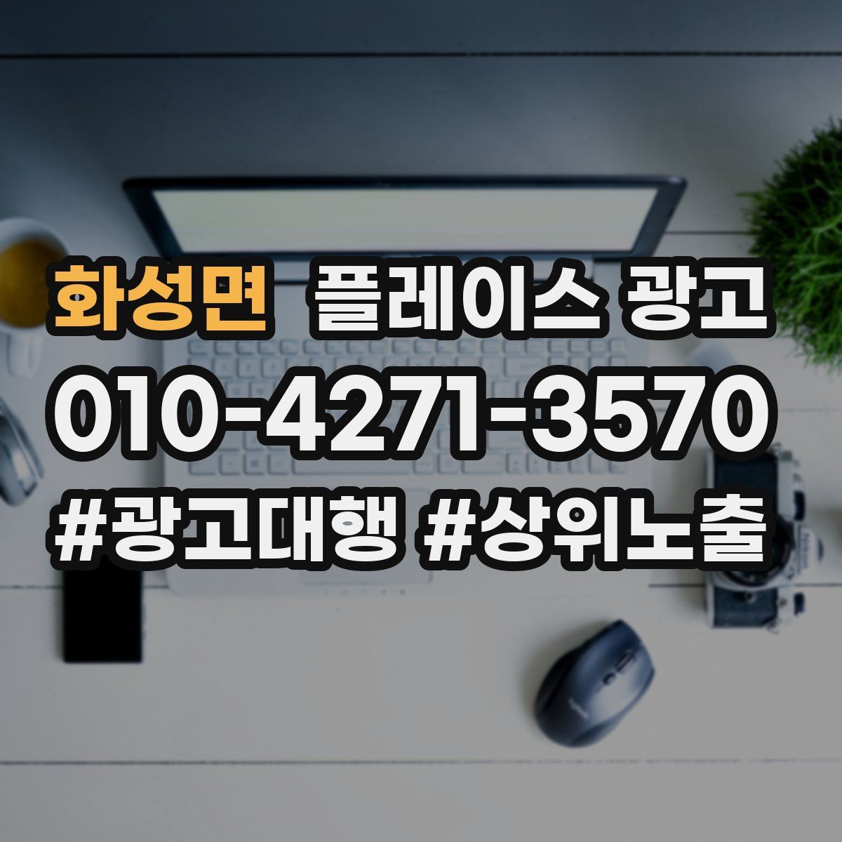 화성면 플레이스 광고