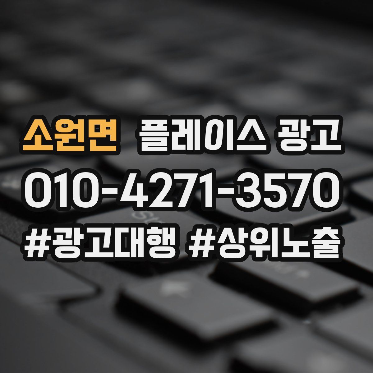 소원면 플레이스 광고