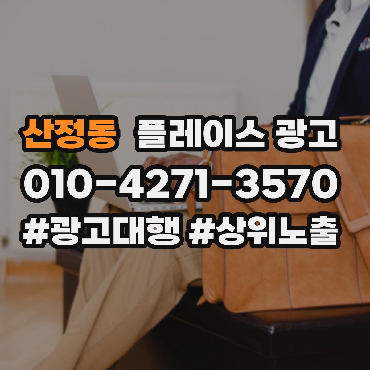 산정동 플레이스 광고