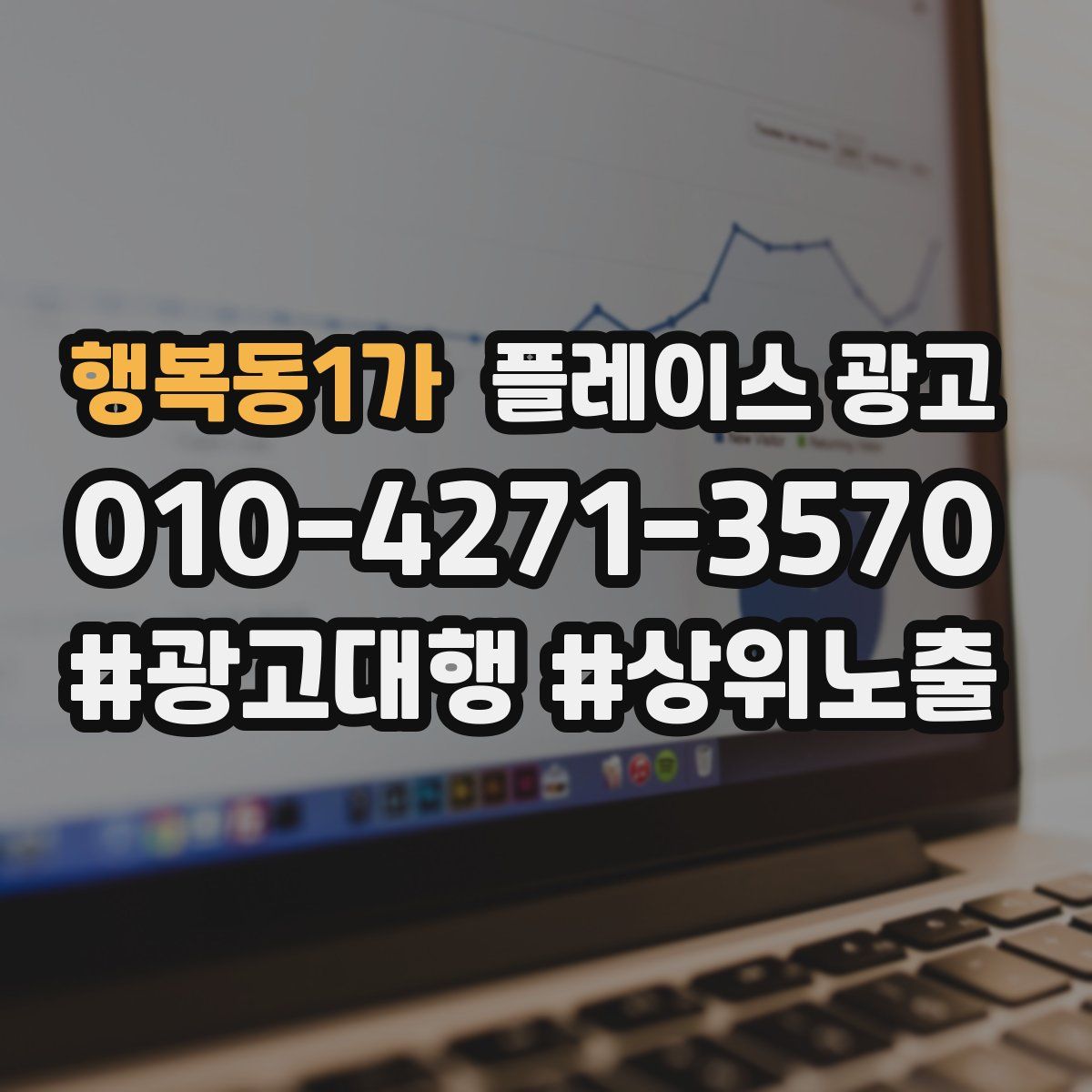 행복동1가 플레이스 광고