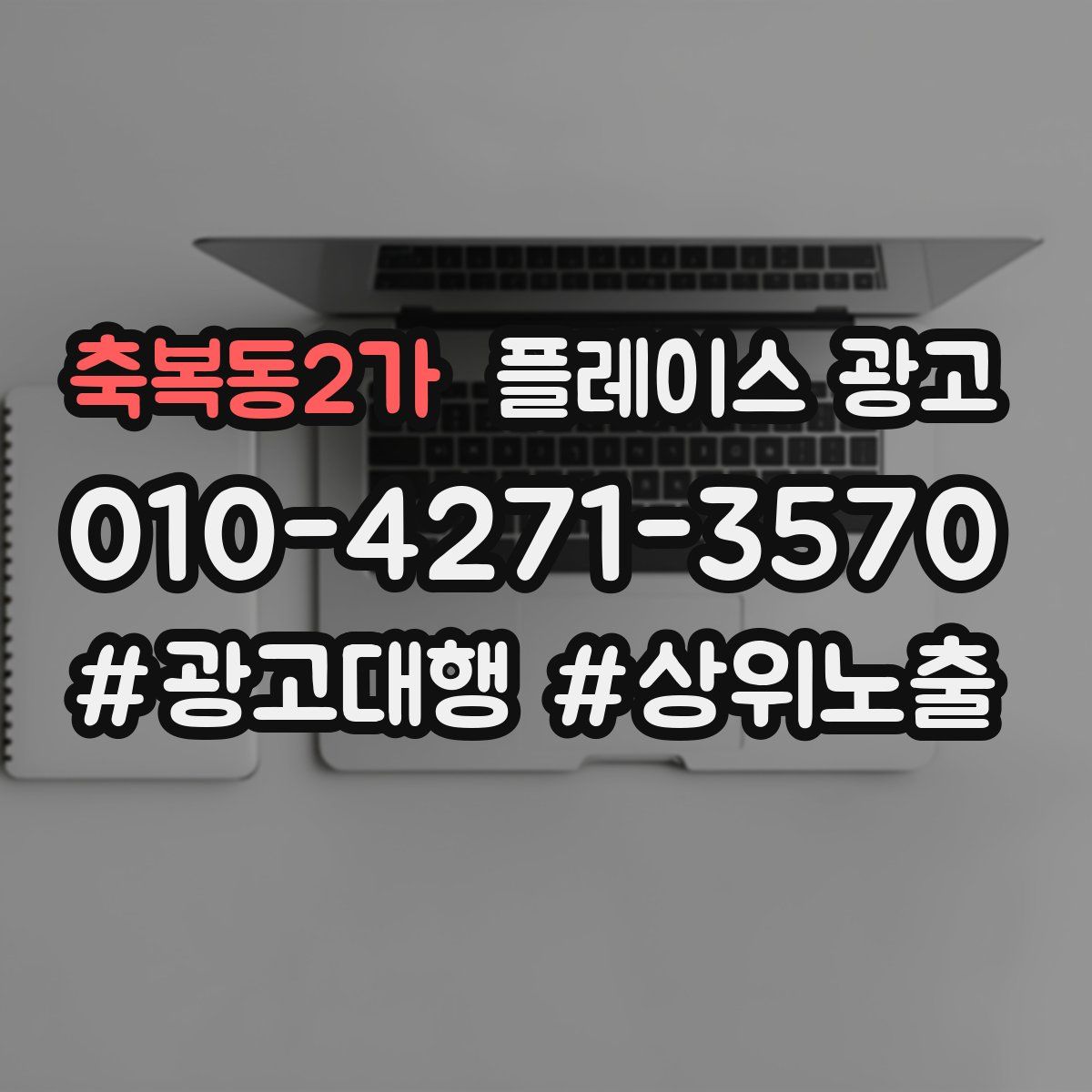 축복동2가 플레이스 광고