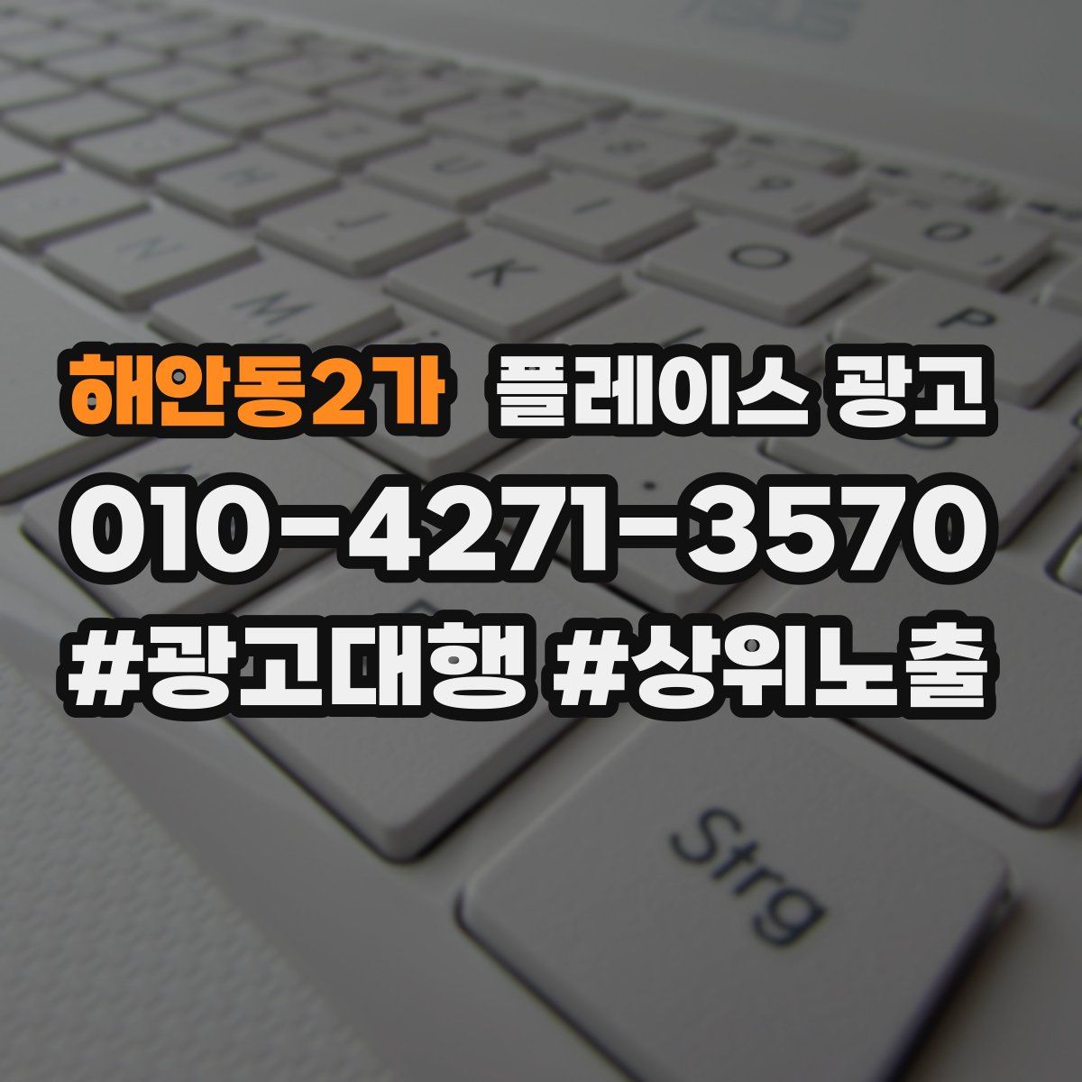 해안동2가 플레이스 광고