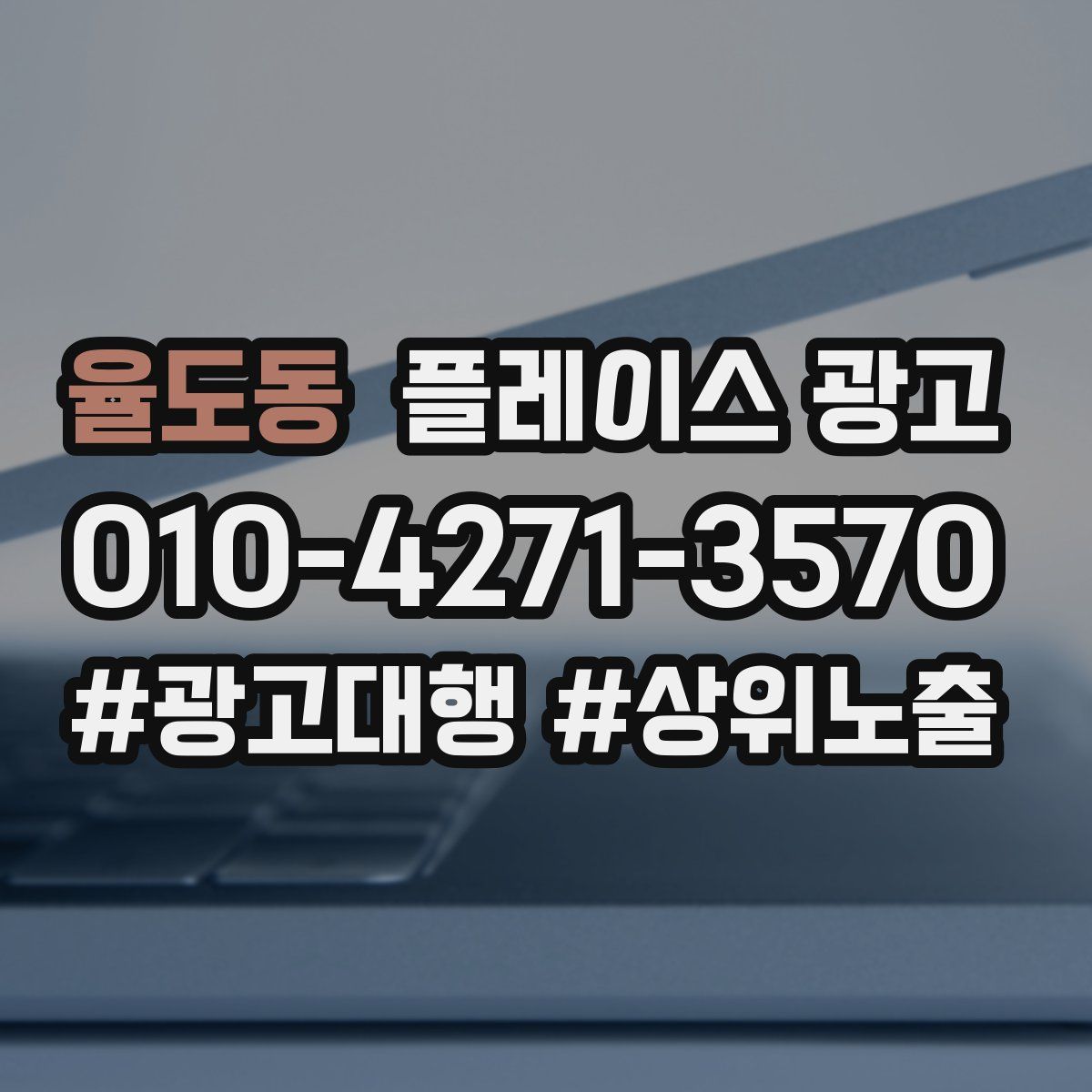 율도동 플레이스 광고