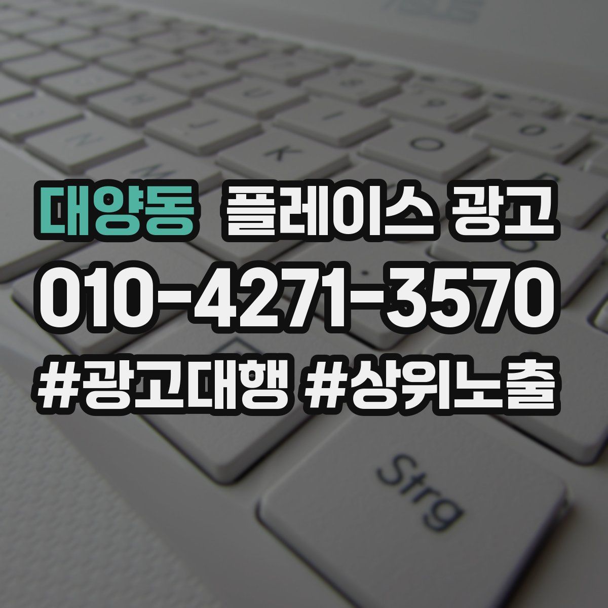 대양동 플레이스 광고