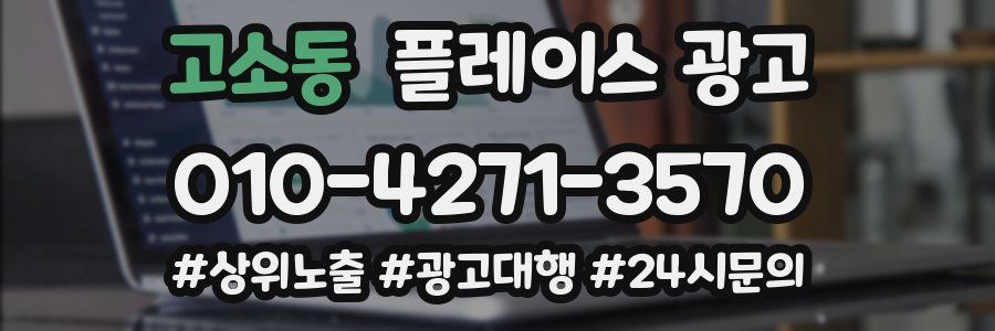 고소동 플레이스 광고