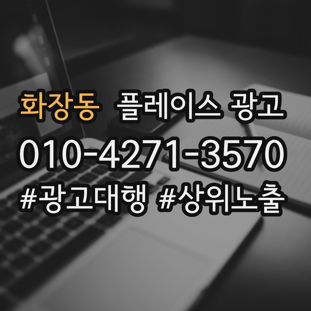 화장동 플레이스 광고
