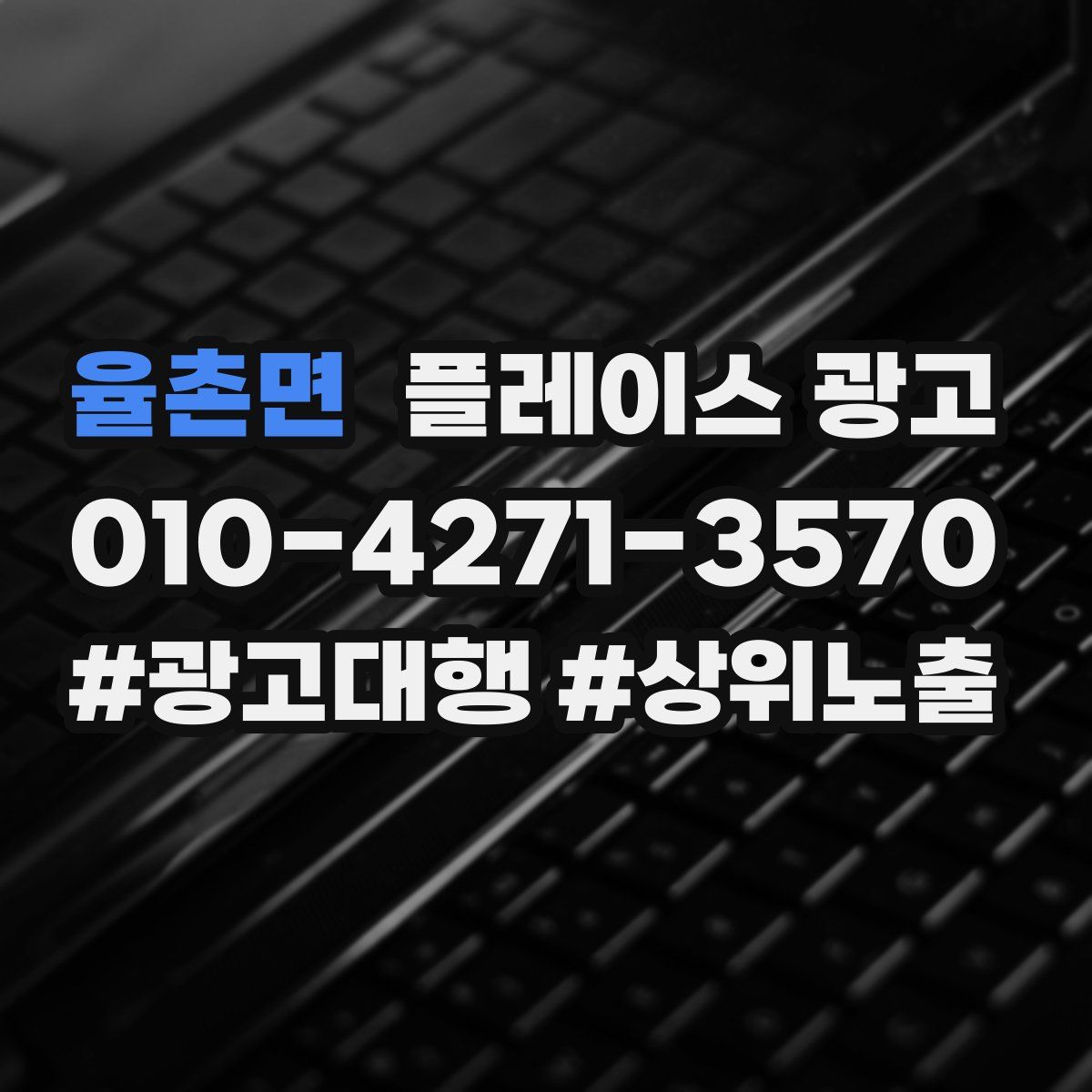 율촌면 플레이스 광고
