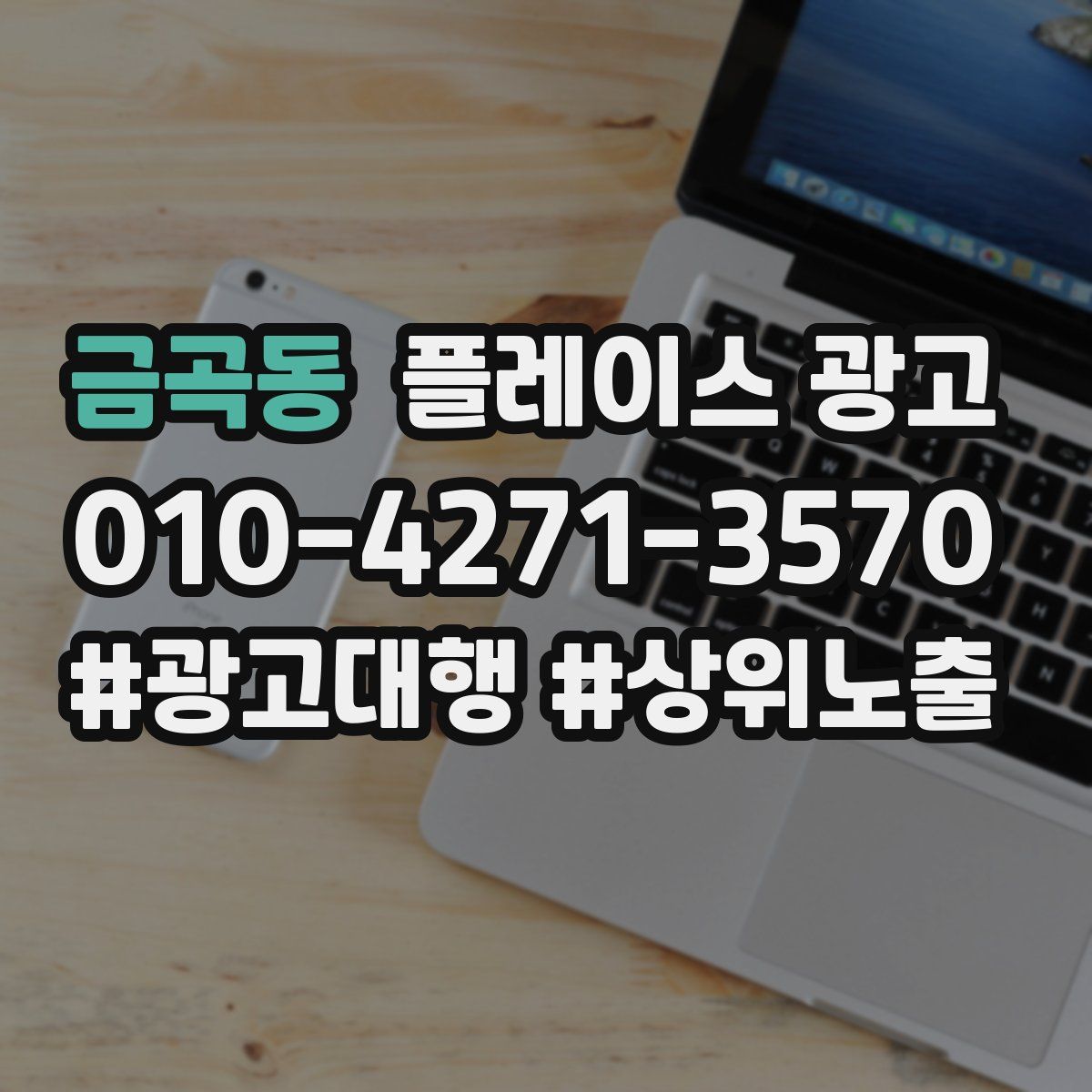 금곡동 플레이스 광고