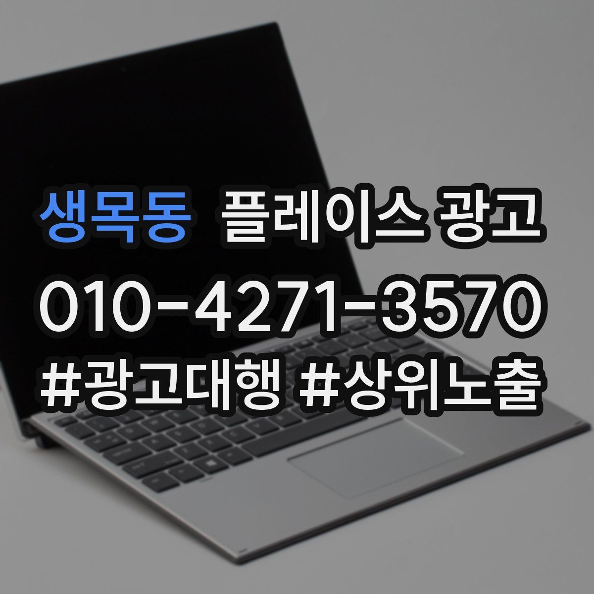 생목동 플레이스 광고
